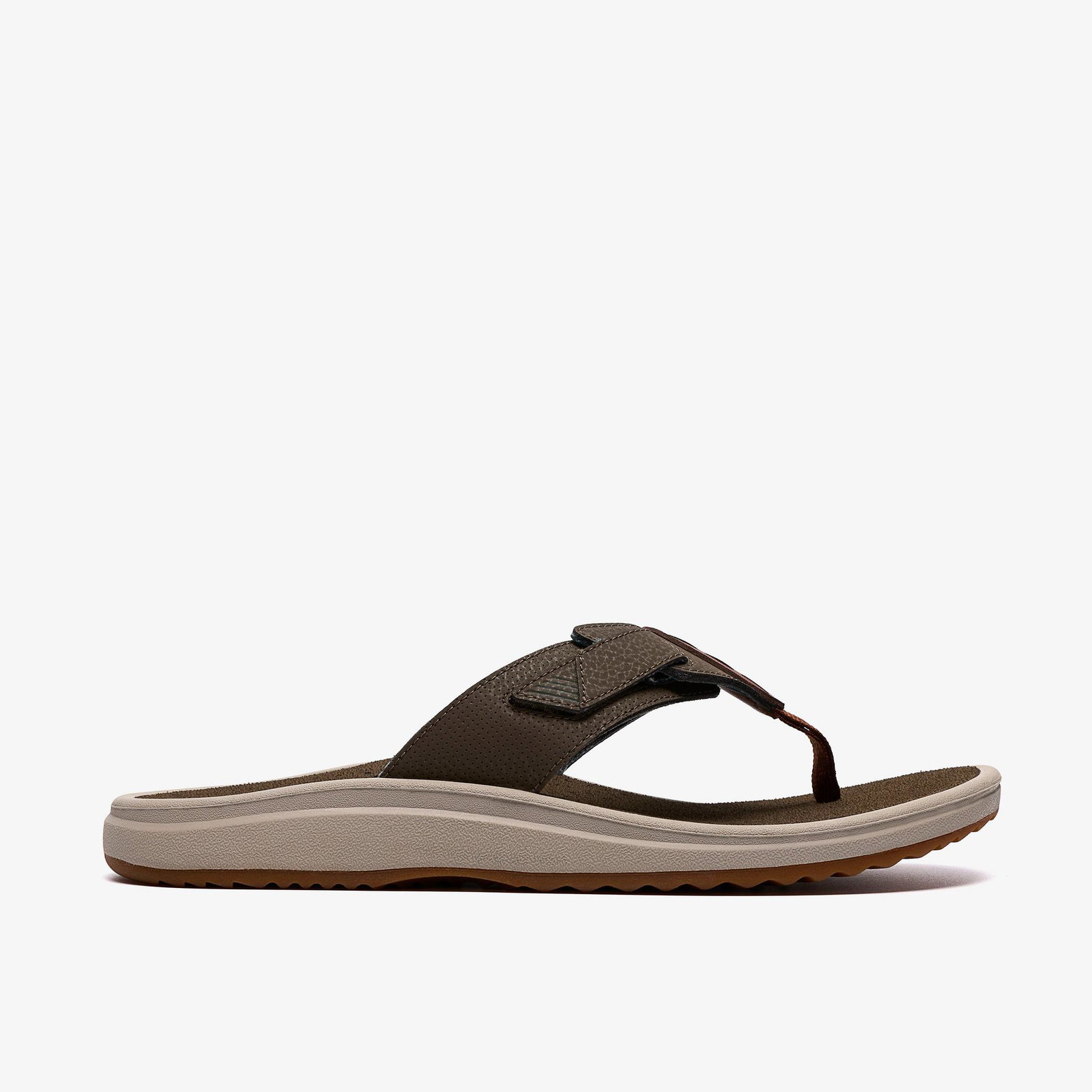 Shop Men's Breeze Flip Flops Green Combination