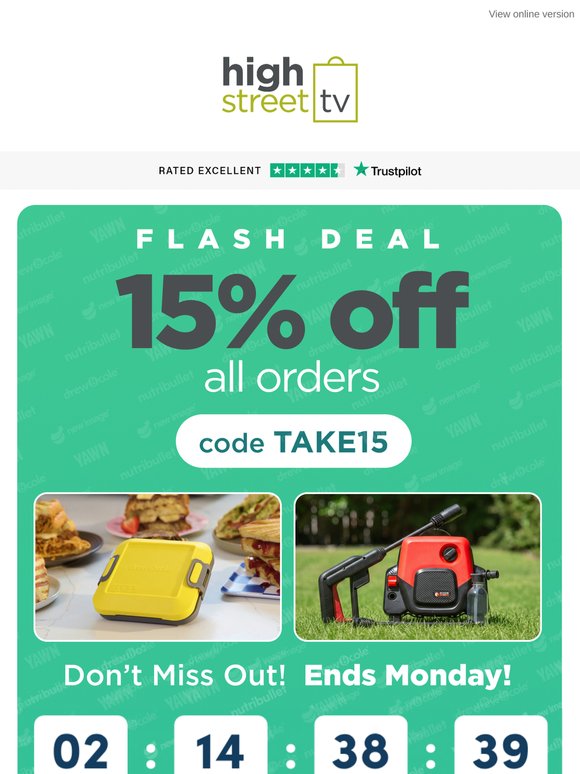 Flash Deal Event!