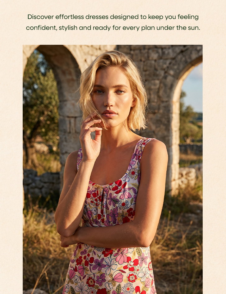 Red Floral Empire Waist Stretch Midi Dress