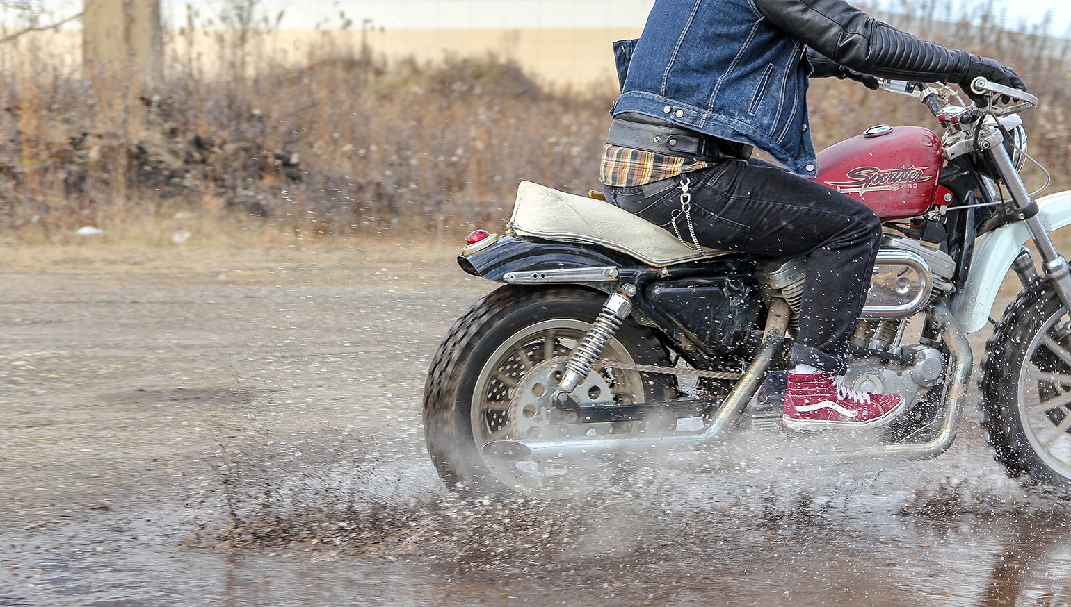 How not to go moto camping