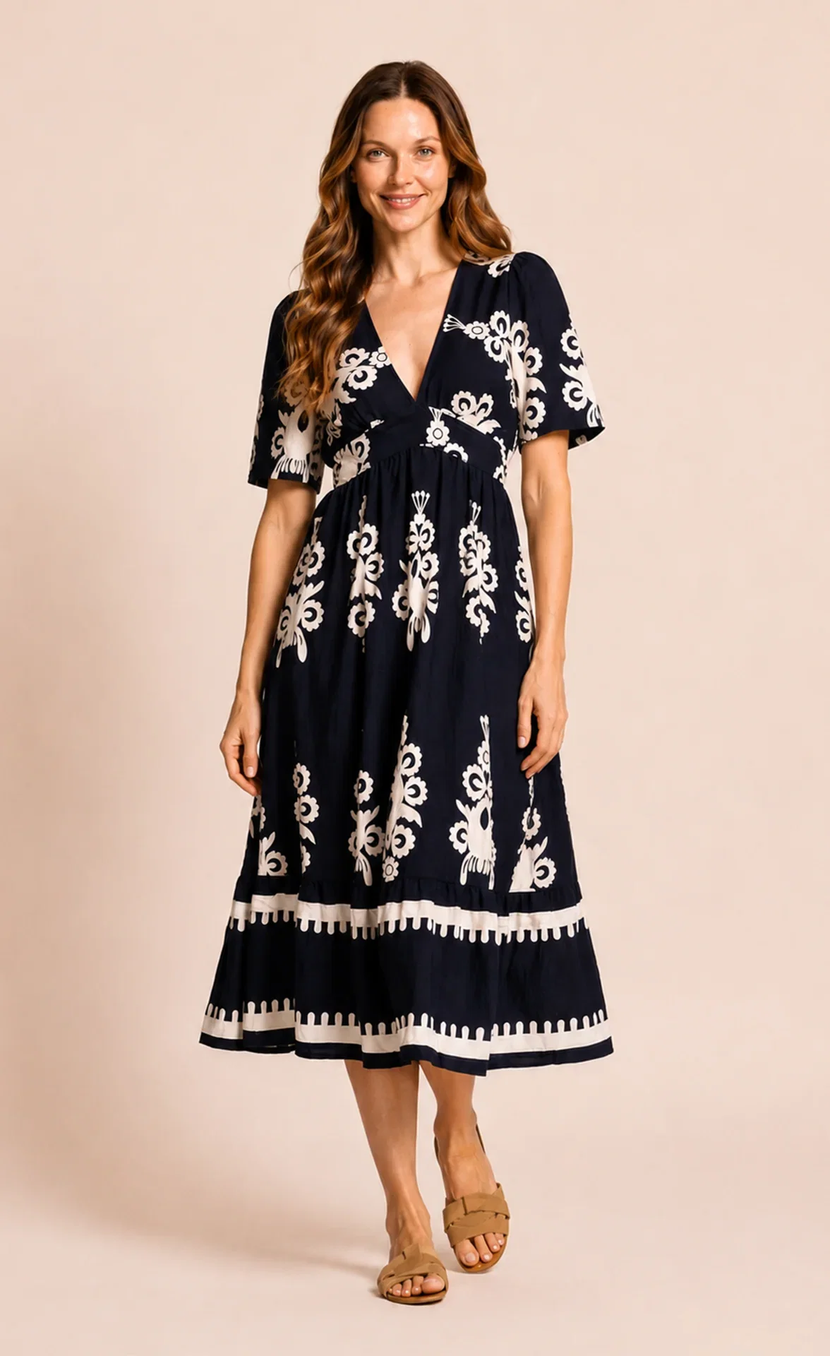 Bellingham Dress Navy