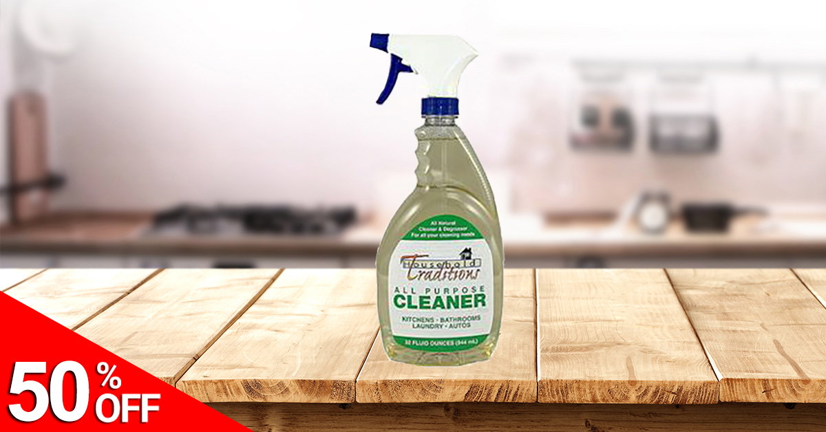 50% OFF All-Purpose Cleaner