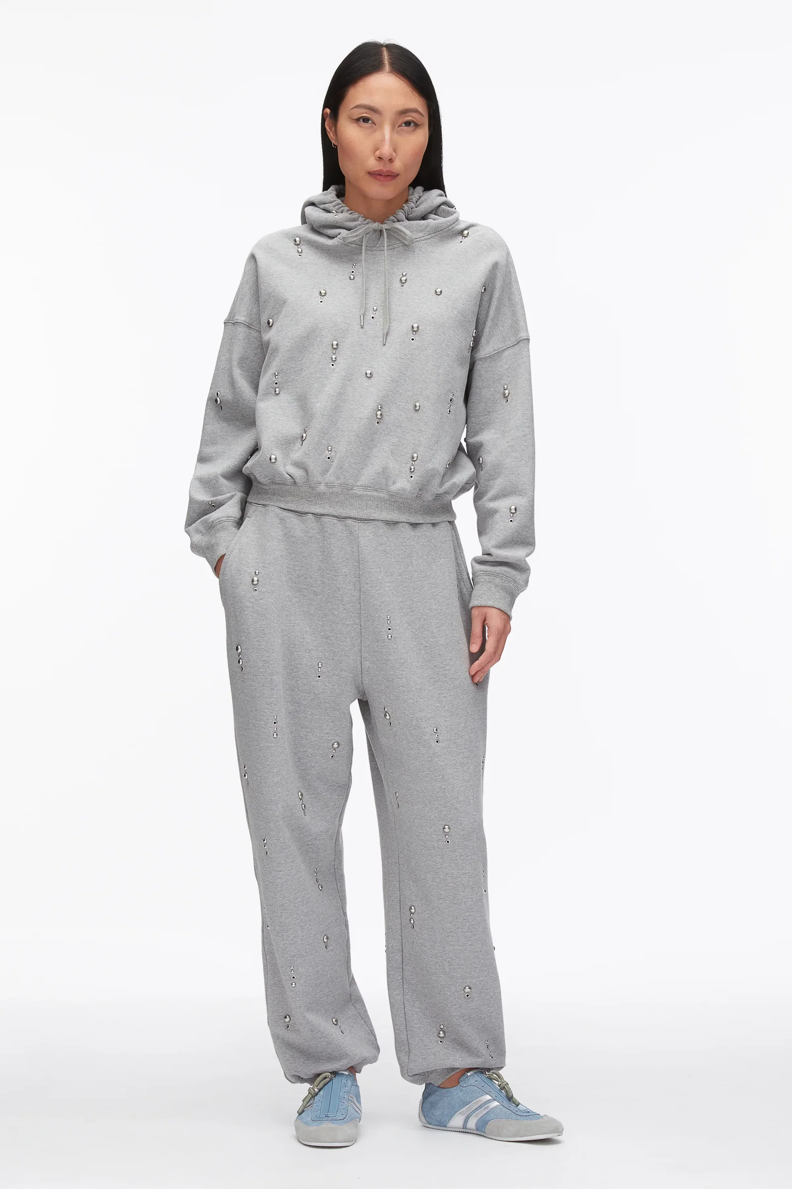 Image of Dome Embellishment Sweatpants