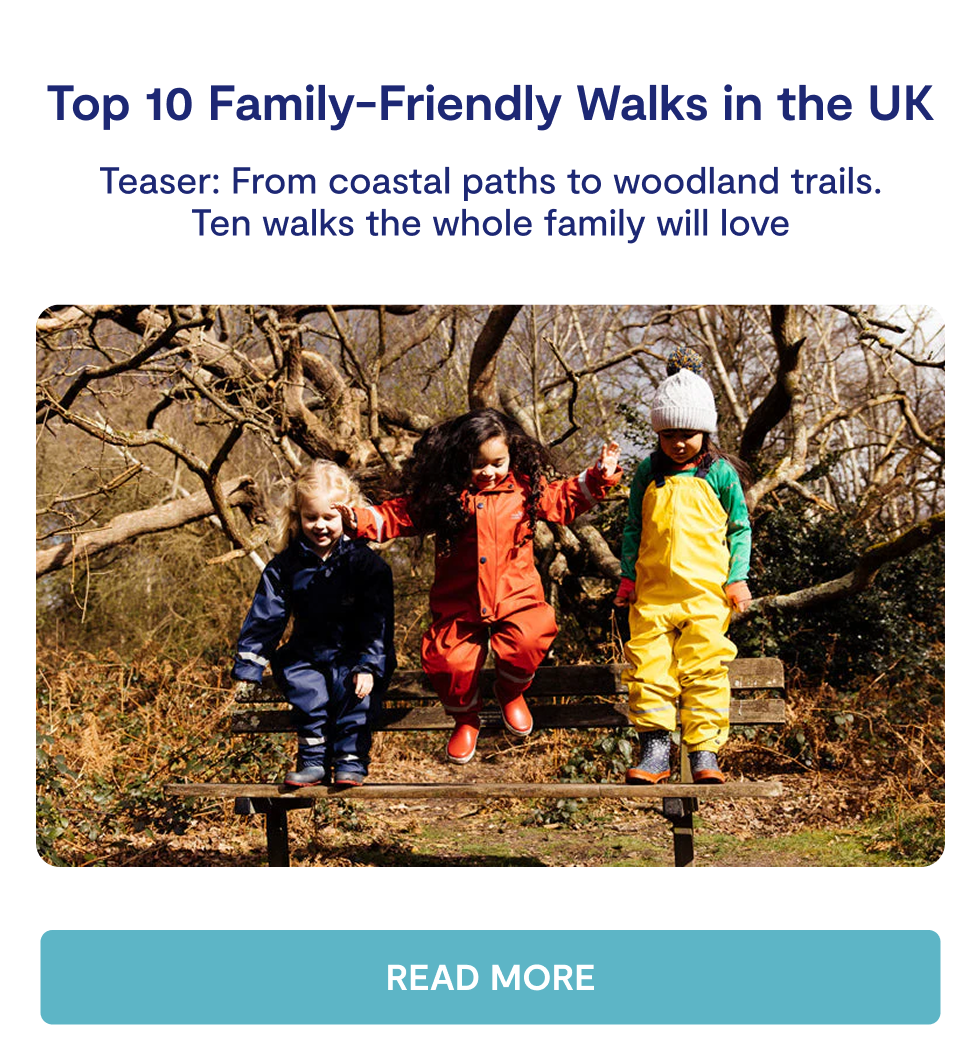 Top 10 Family-Friendly Walks in the UK