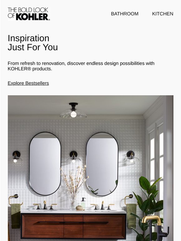 Explore the Best of KOHLER to Reimagine Your Space