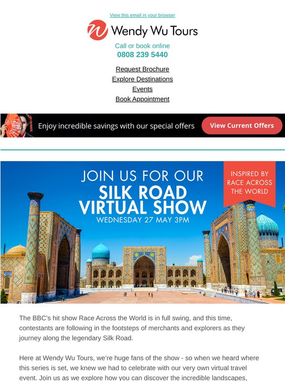 Virtual Travel Show | The Silk Road & Central Asia