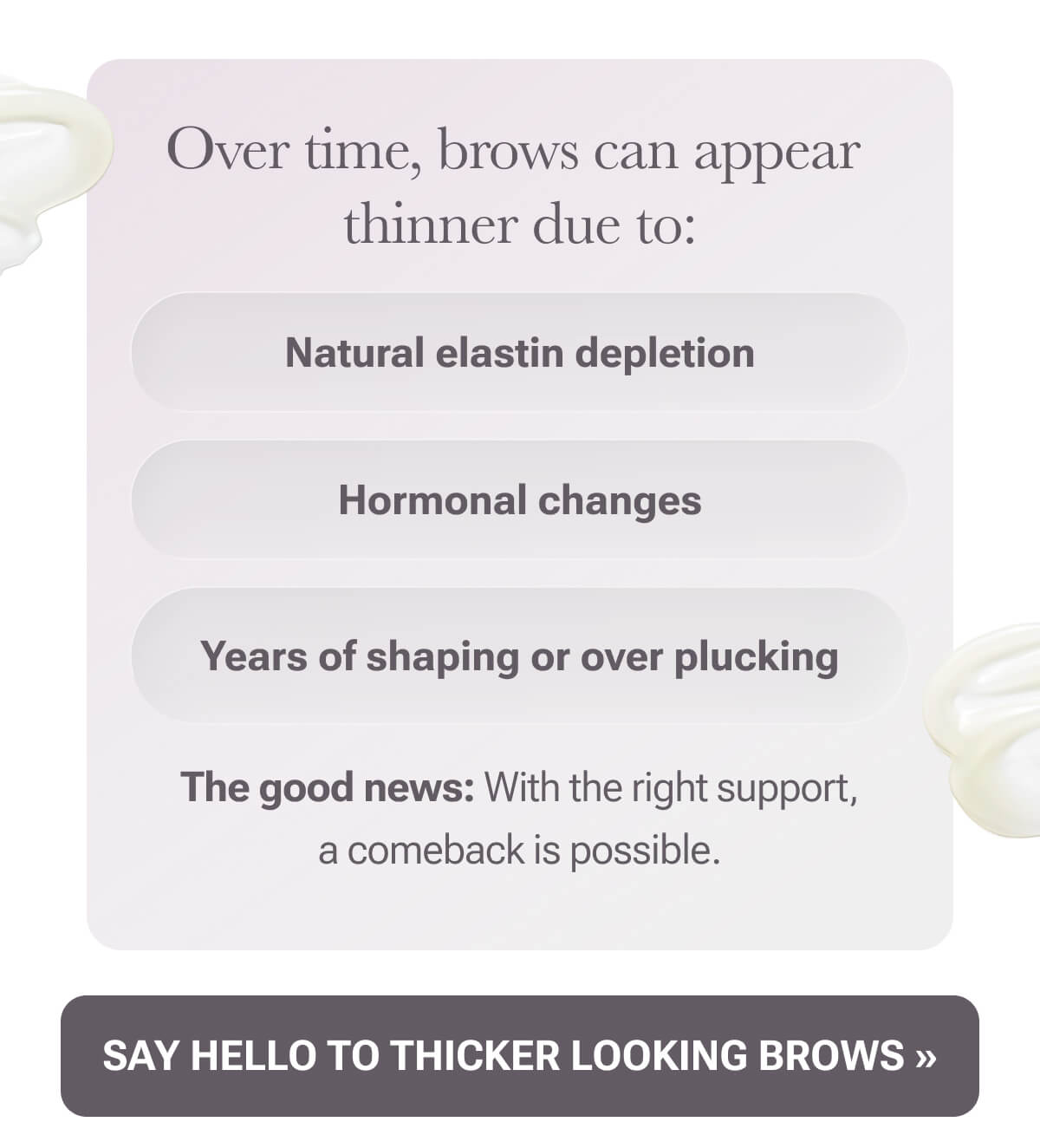 Say Hello To Thicker Looking Brows