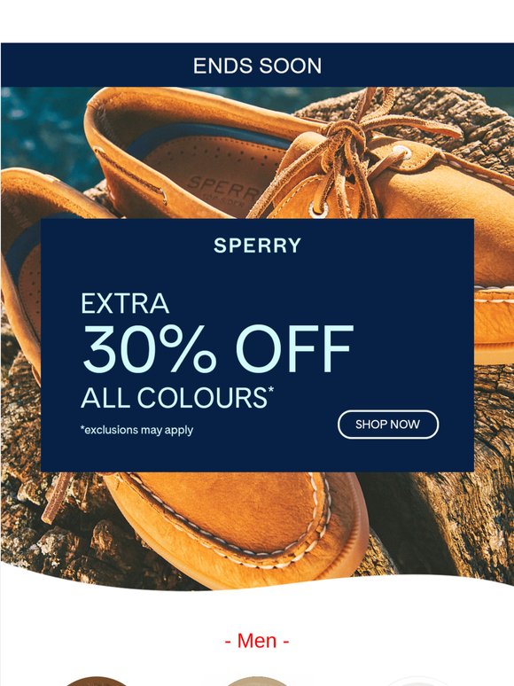 30% off ALL colours