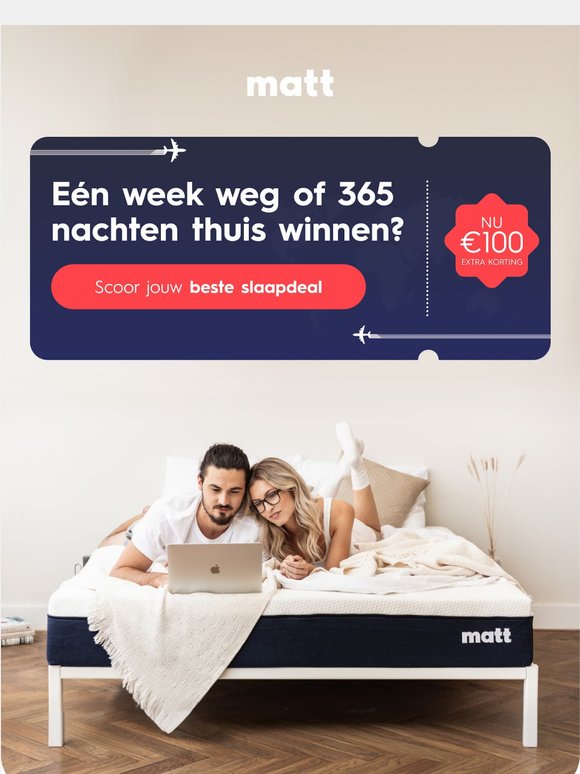 Droom je van 365 nachten vakantie? 🌴