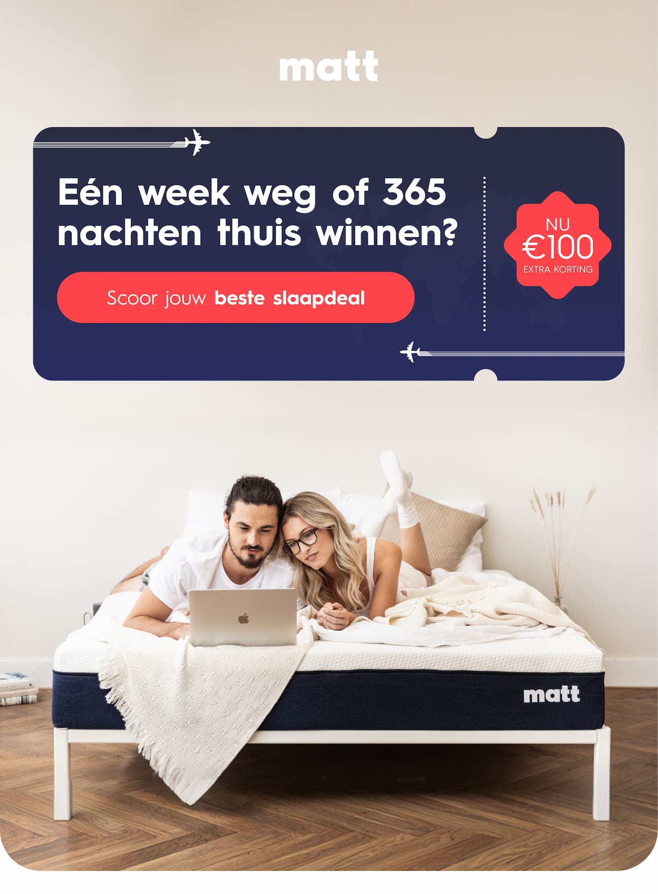 Dat woord kennen onze 600.000+ tevreden slapers niet
