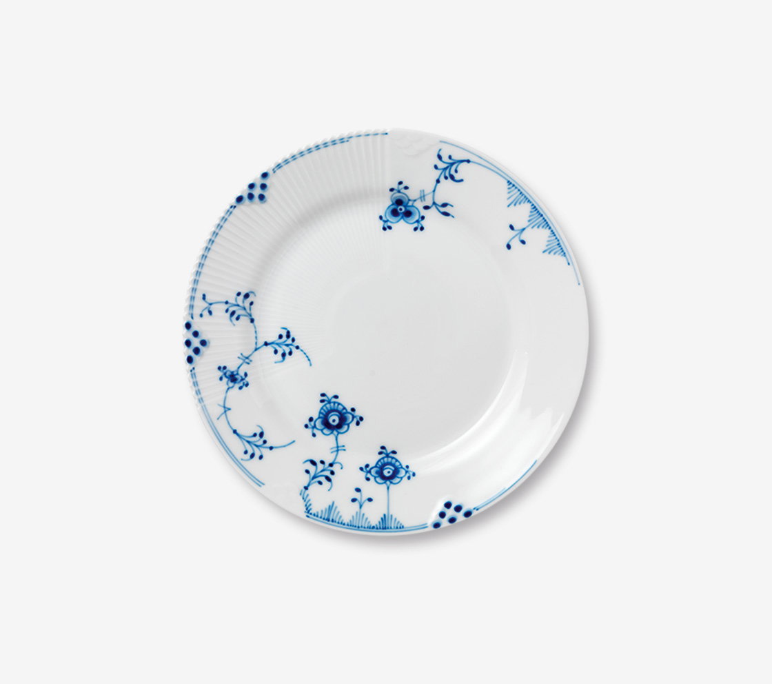 Blue Elements plate, 19 cm 