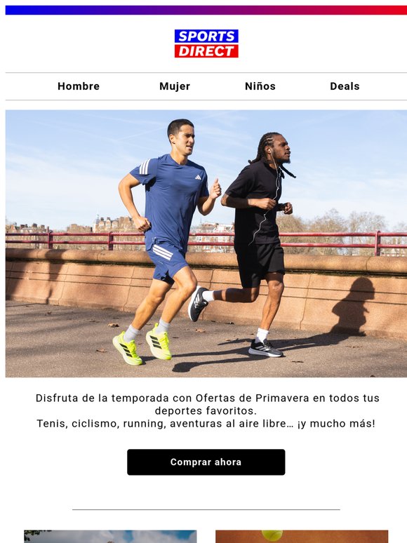 ¡Llegan las ofertas deportivas de primavera!