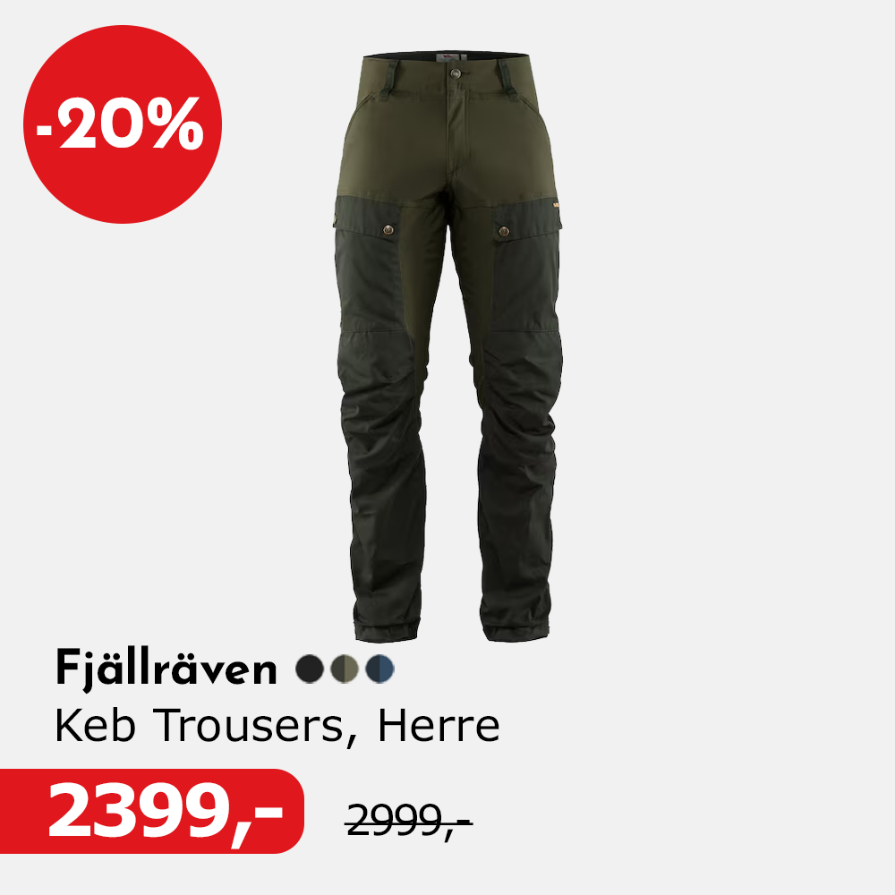 Fjällräven Keb Trousers, Herre