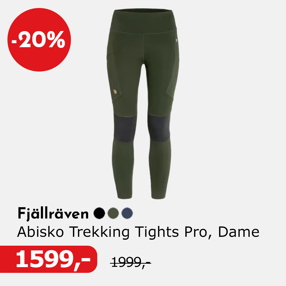 Fjällräven Abisko Trekking Tights Pro, Dame 