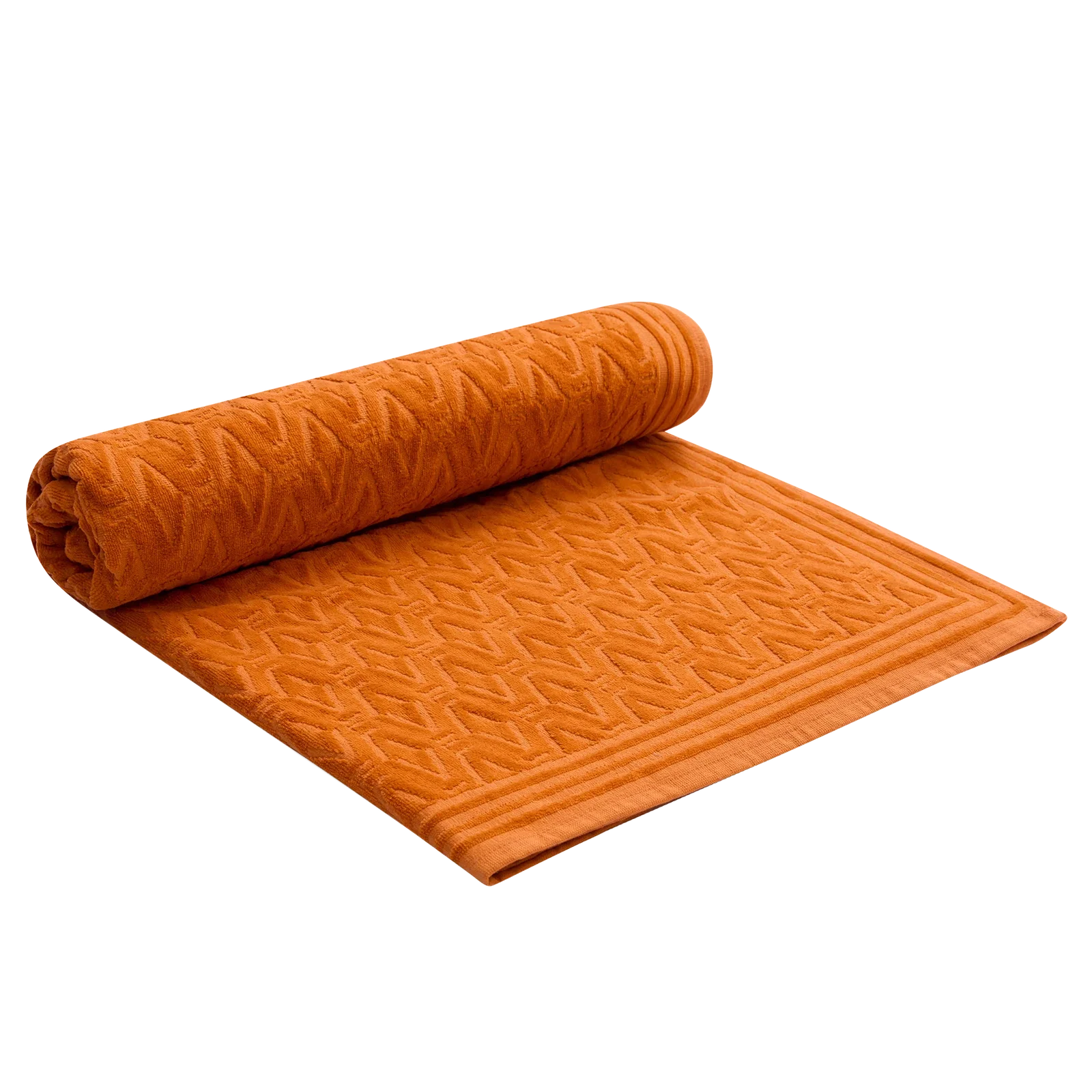 Jacquard Monogram Beach Towel