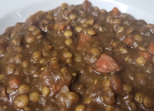 Lentejas clásicas con chorizo. Fáciles y deliciosas