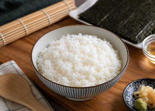 Arroz para sushi (10 rollos) 