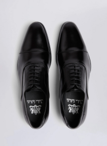 John White Guildhall Black Oxford Shoes