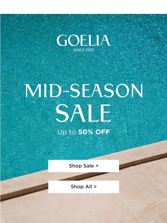 Mid-Season Sale Up To 50% Off