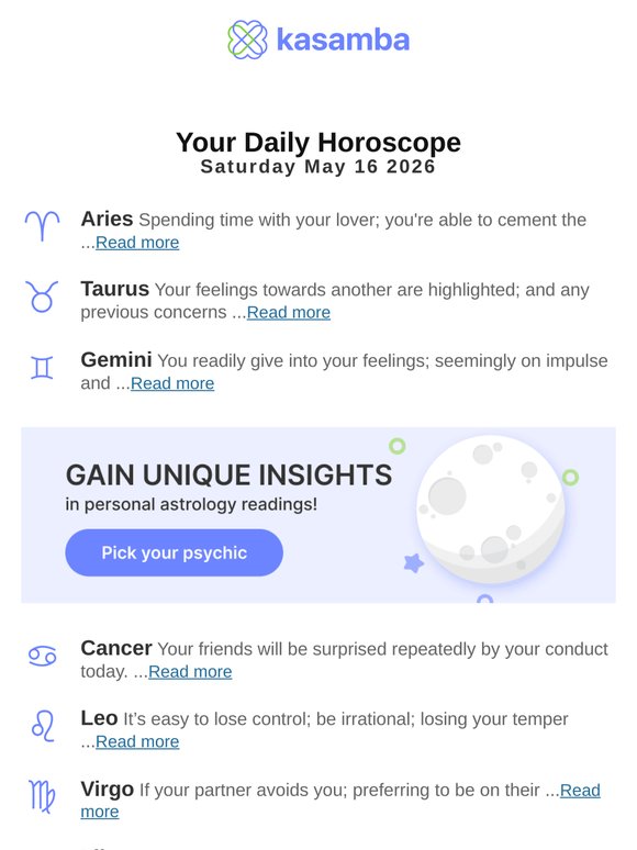 Your Zodiac Daily Forecast 🌟