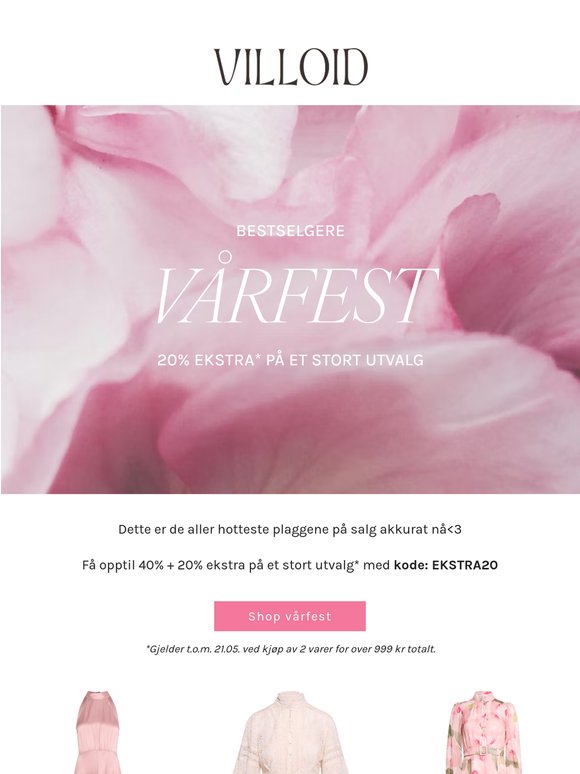 Bestselgerne fra vårfesten 💖
