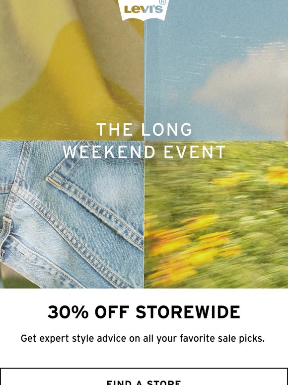30% off storewide is happening right now