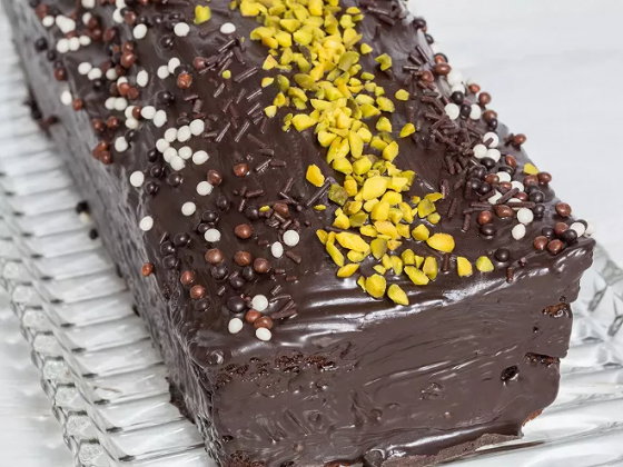 Recette de marbré chocolat pistache