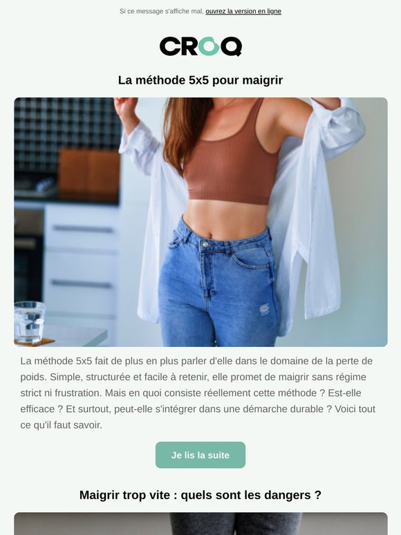 La méthode 5x5 pour maigrir - Les dangers de maigrir trop vite - Recette de marbré chocolat pistache