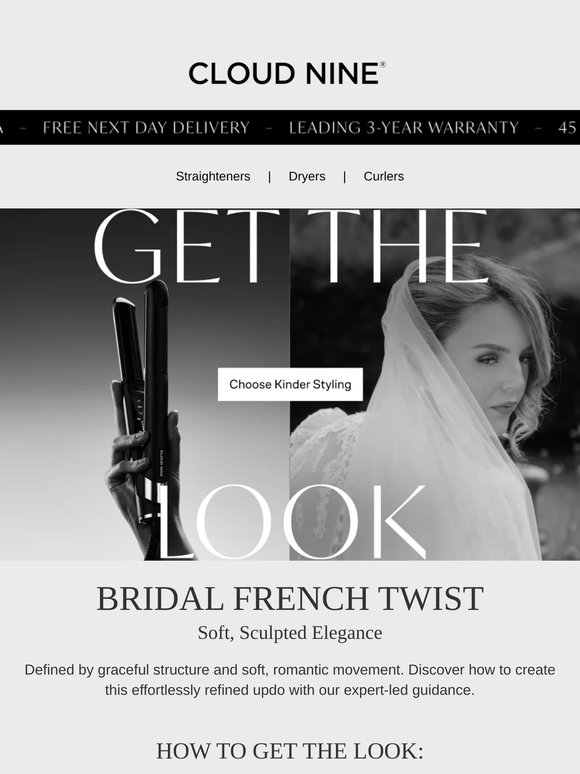 Get The Look: Bridal French Twist