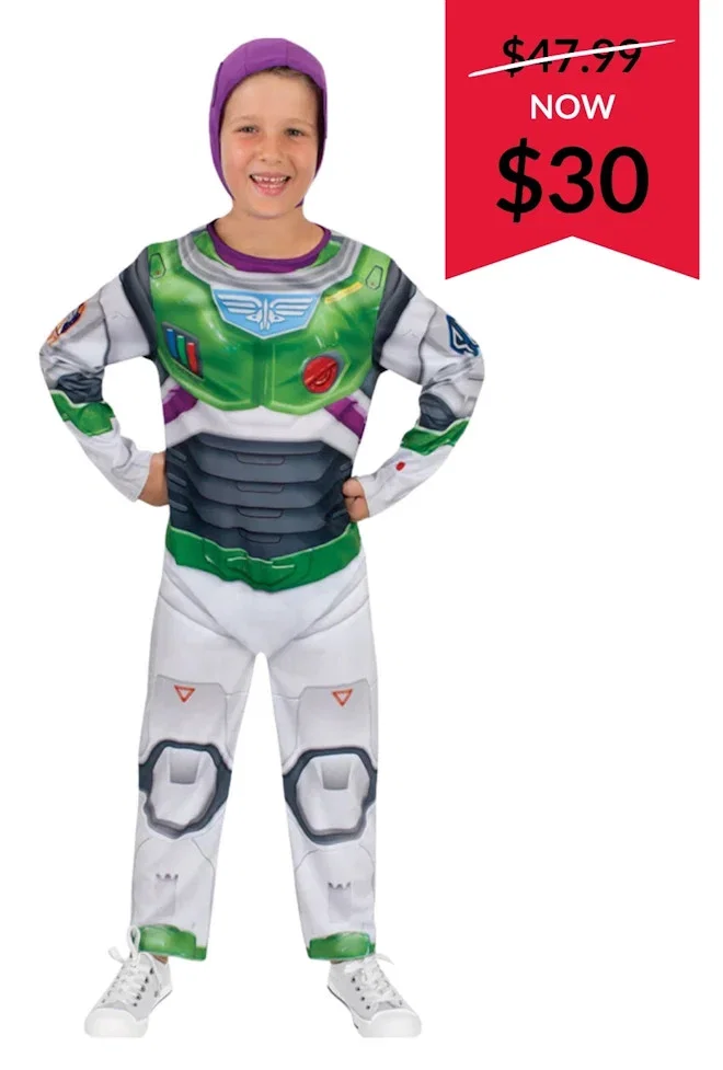 Disney Lightyear Movie Buzz Lightyear Classic Kids Costume
