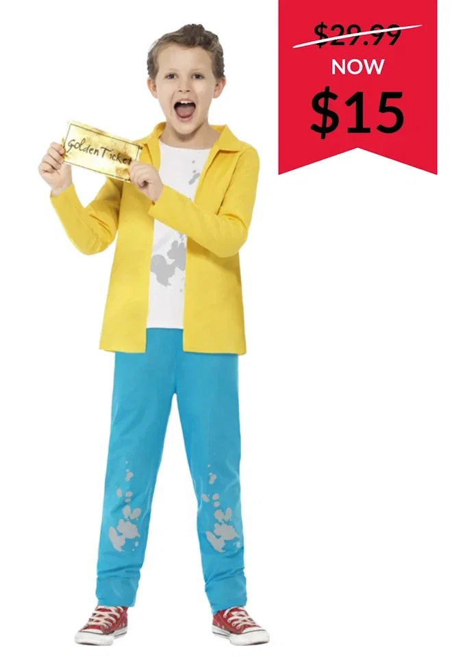 Roald Dahl Charlie Bucket Boys Costume