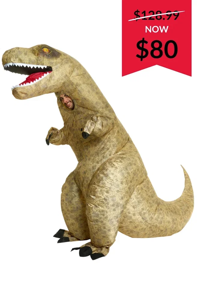 Giant Trex Inflatable Adult Costume
