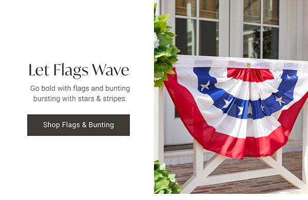 Let Flags Wave | Shop Flags & Bunting >