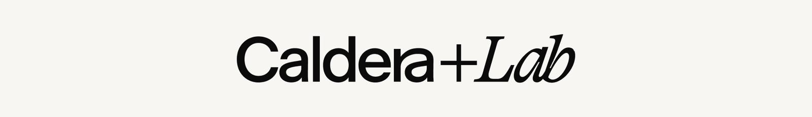Caldera + Lab Logo