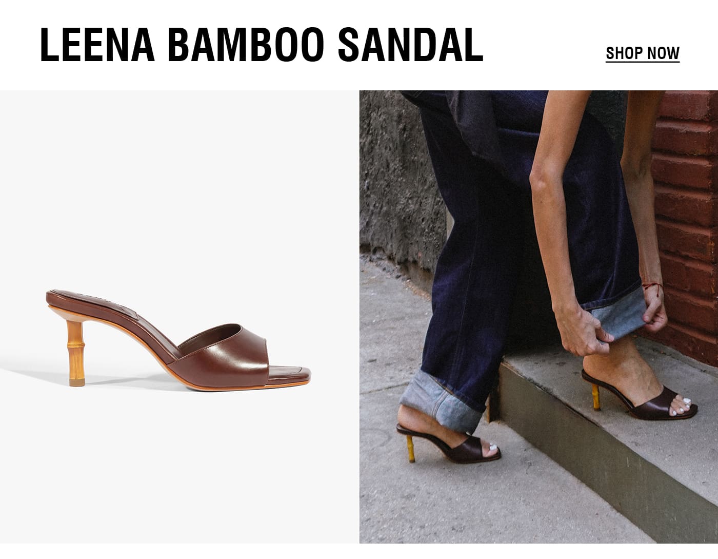 LEENA BAMBOO SANDAL | SHOP NOW