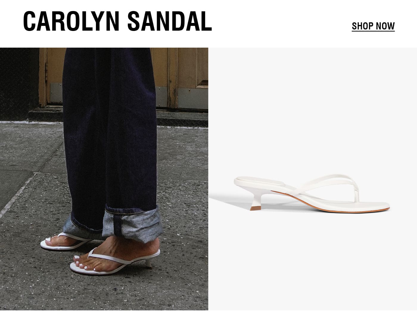 CAROLYN SANDAL | SHOP NOW