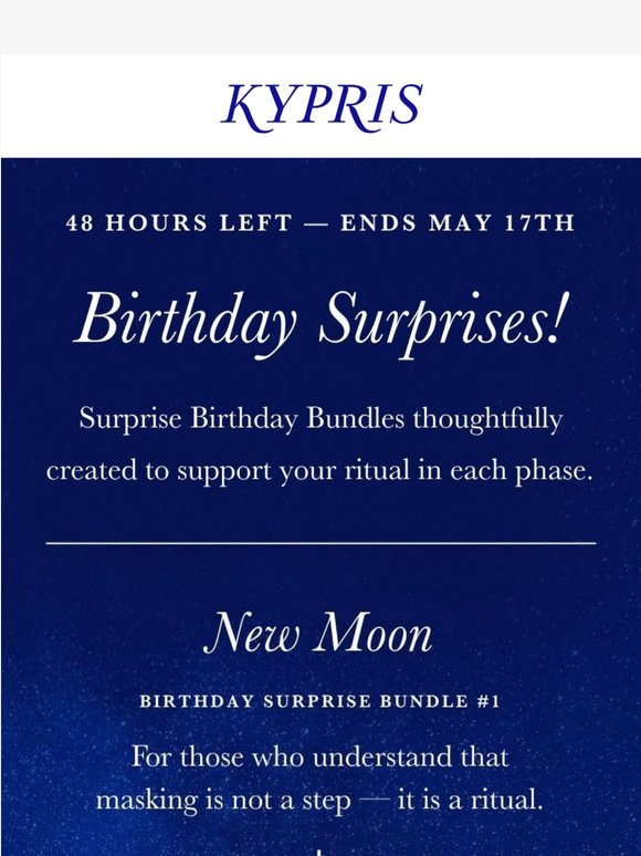 48 Hours Left to Unlock Your Birthday Surprise!