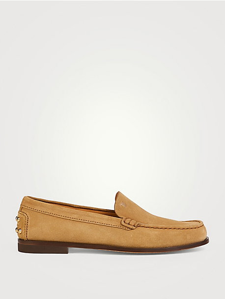 Suede Loafers