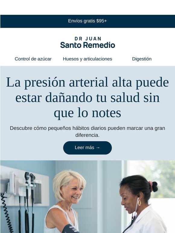 ¿Presión alta? 6 hábitos que pueden ayudarte
