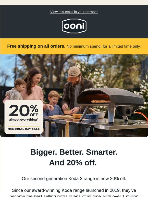 Our Koda 2 Range is on sale.