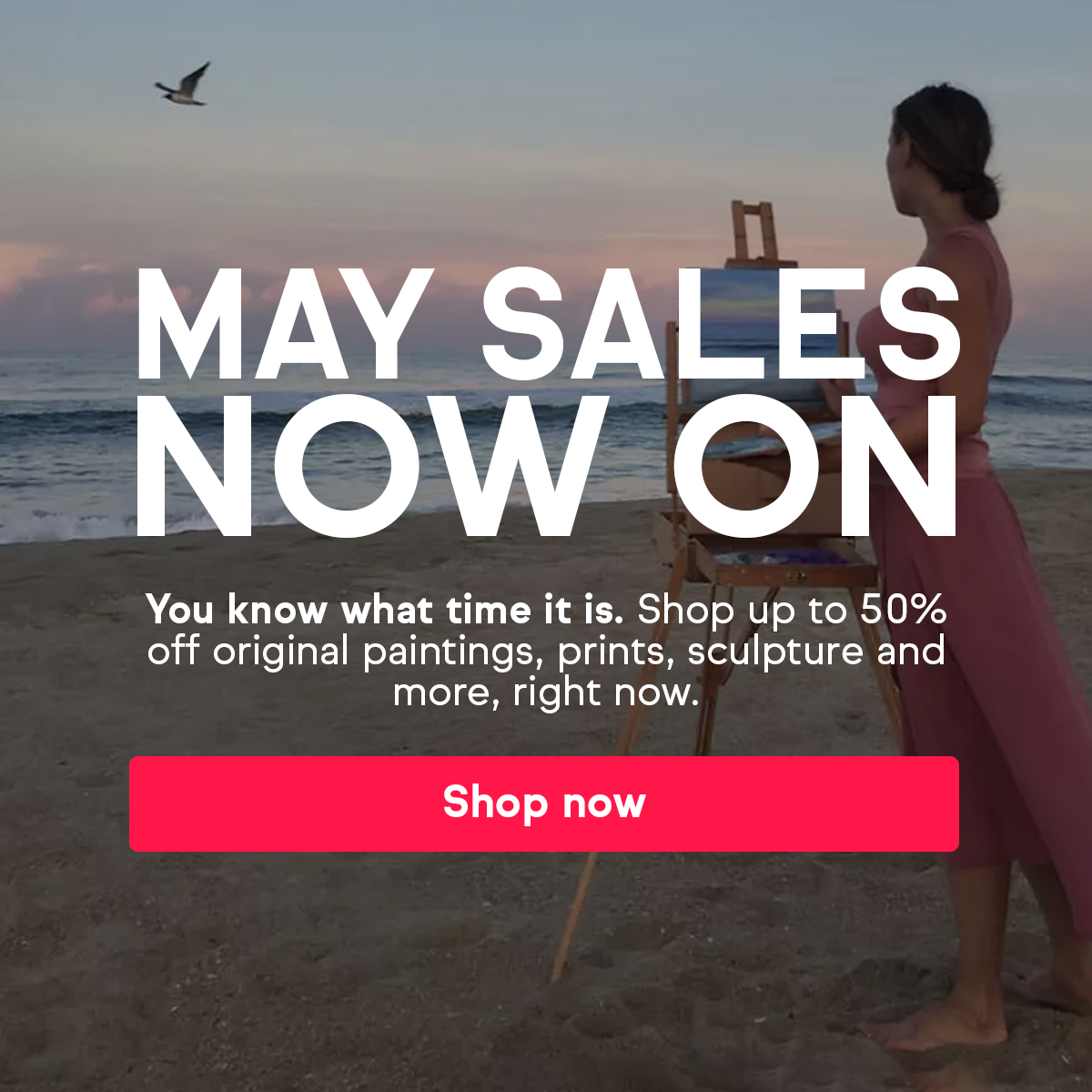 Artist sales - up to 50% off