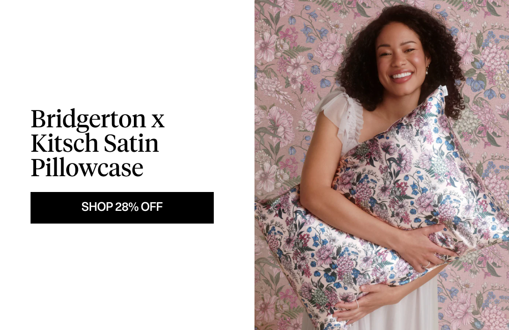 Bridgerton x Kitsch Satin Pillowcase