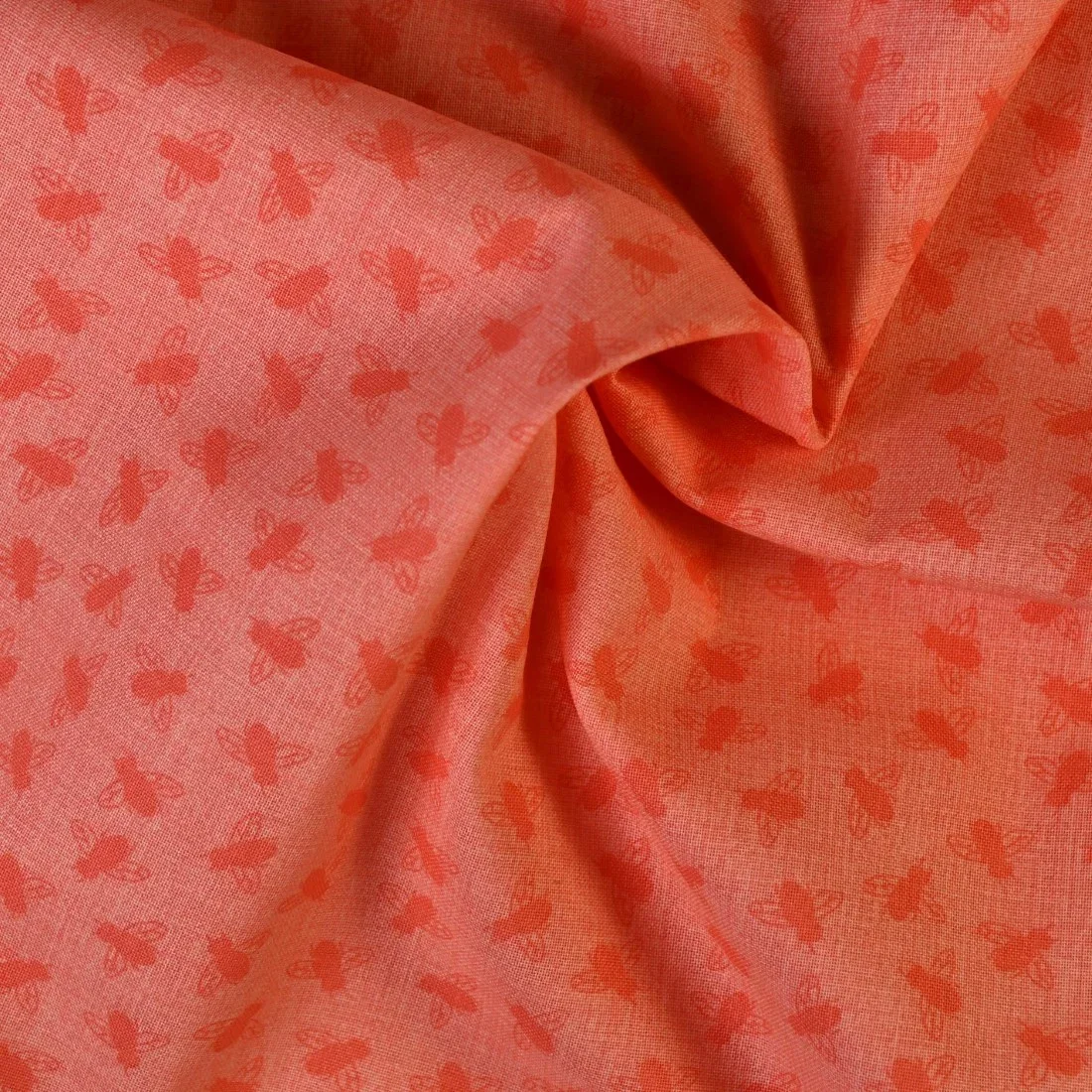 Image of Bee Hives Feed The Bees Collection Cotton Fabric Pink 110cm