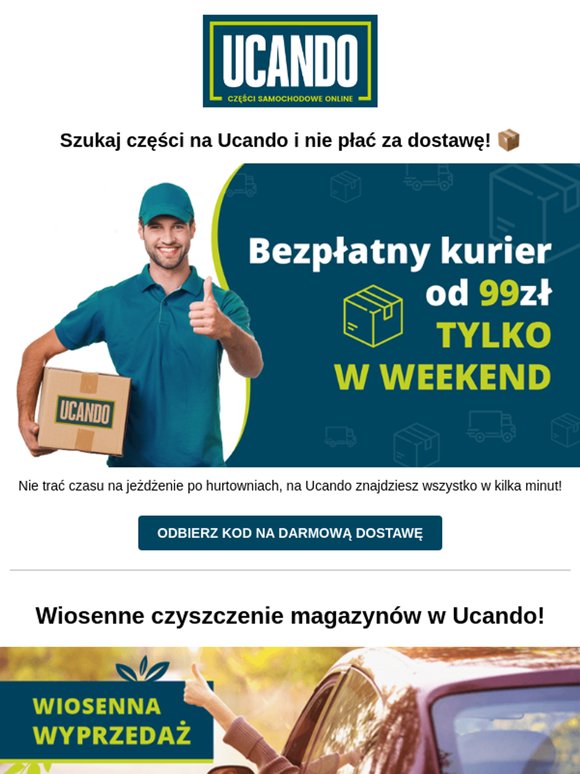 📦 Darmowa dostawa na weekend!