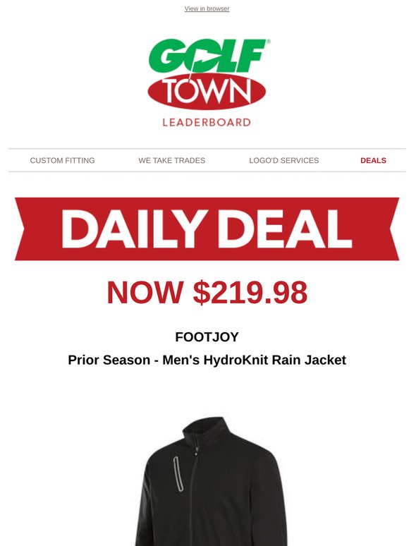 Today's Daily Deal from Golf Town!