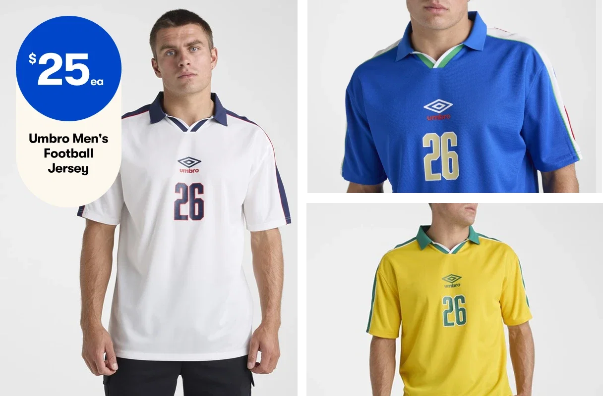 $25ea Umbro Men's Football Jersey