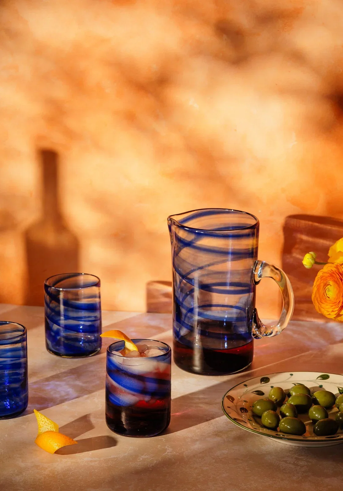 Image of Daphne Tumbler, Blue
