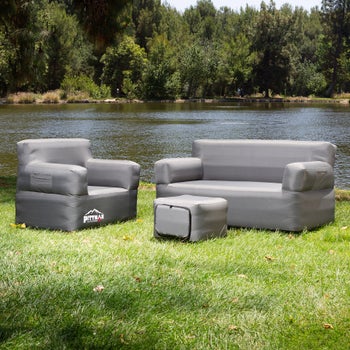 Pittman Outdoor Inflatable Furniture 3-Piece Set
