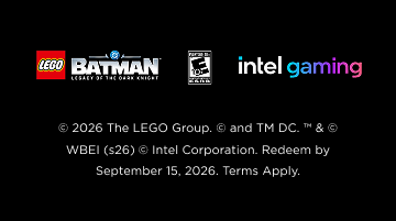 Lego Batman: Legacy of the Dark Knight, Intel Gaming Logo
