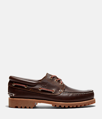 Men's Timberland® Authentic 3-Eye Lug Handsewn Boat Shoe